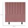 Cabeceira Estofada Cama Box Solteiro 90 Cm Taís Suede rosê