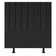 Cabeceira Estofada Cama Box Solteiro 90 Cm Paolla Veludo preto