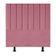Cabeceira Estofada Cama Box Solteiro 90 Cm Taís Suede rosa