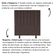 Cabeceira De Cama Solteiro Box 100 Cm Paolla Suede marrom