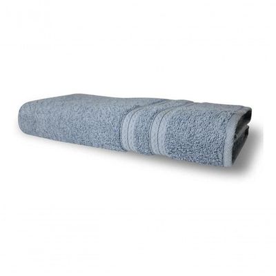4 Toalhas Super Felpudas Grande E Grossa Algodão 80x150 Azul
