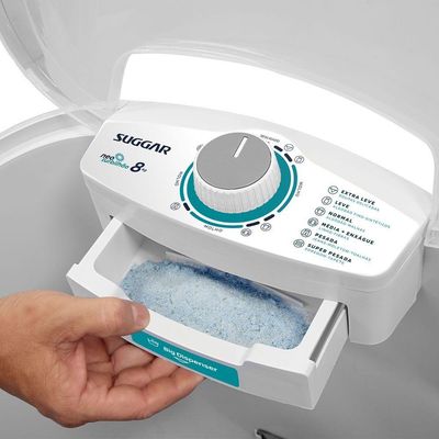 Tanquinho Suggar Neo Turbilhão 8Kg Branco 127V LE8001BR