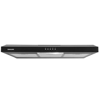 Depurador Slim Suggar DPS181PT 80cm 3 Velocidades Preto 110V