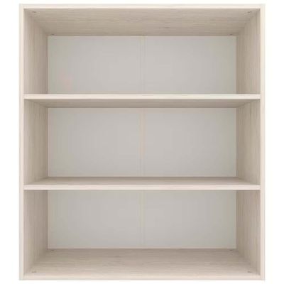 Armário Aéreo Bartira Cristal MDP 15mm com 2 Portas com Vidro e 2 Prateleiras - 80cm de largura Freixo