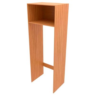 Armário de Geladeira Bartira Cristal MDP 15mm com 1 Porta e Lateral - 80cm de largura Lâmina Mel
