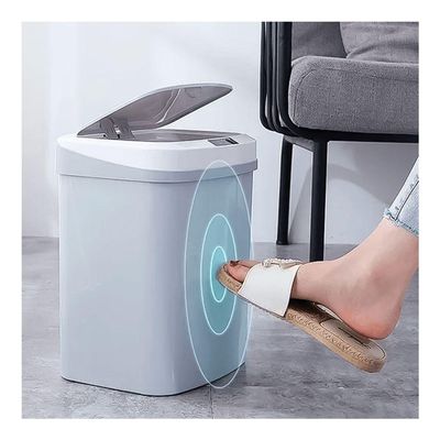 Lixeira Automática Com Sensor 15l Para Cozinha Banheiro