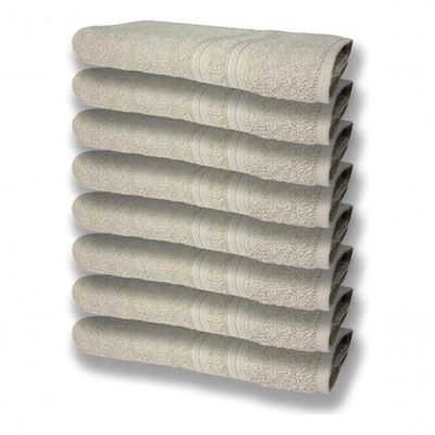 8 Toalhas Grande Super Felpudas E Grossa 80x150 Bege