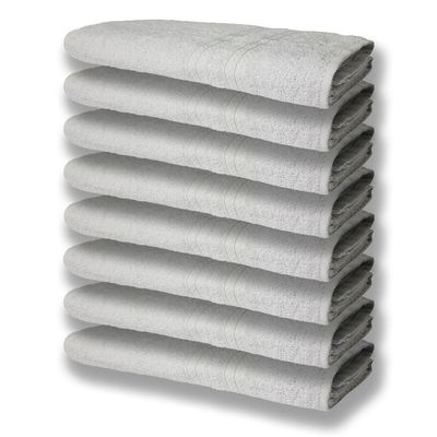 8 Toalhas Grande Super Felpudas E Grossa 80x150 Branco