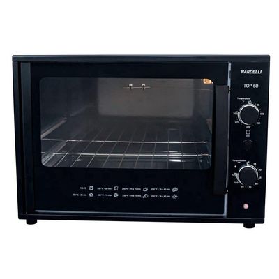 Forno Elétrico de Bancada Nardelli Top 60 Litros Função Grill Preto 220V