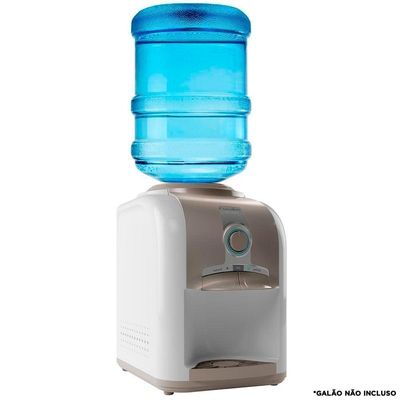 Bebedouro de Água Esmaltec de Mesa Refrigerado por Compressor Gelágua Branco EGM30 110V