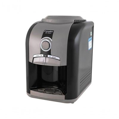 Bebedouro de Água Esmaltec de Mesa Refrigerado por Compressor Stilo Black EGM30 220V