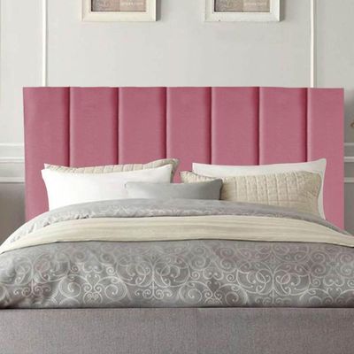 Cabeceira De Cama Solteiro Box 100 Cm Maisa Suede rosa