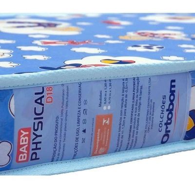 Berço Americano Theo Branco Fosco/mezzo Pés Amadeirado Com Colchão D18