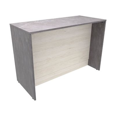 Cozinha Completa Bartira Cristal com 10 Portas, 5 Gavetas, 9 Prateleiras e Bancada Gourmet - 300cm de Largura Freixo