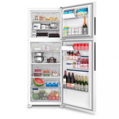 Geladeira Electrolux Frost Free Inverter 480L Efficient com AutoSense Duplex e Painel Digital Branco / Bivolt