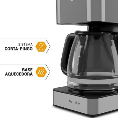 Cafeteira Philco PCF40A 40 Cafezinhos 1,5L 950W 127V
