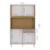 Cozinha Ambiente Kit Cassia 8 Portas Damasco Off White - Poquema
