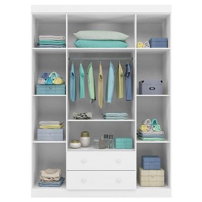 Quarto De Bebê Helena Com Berço Doce Sonho Branco Brilho - Phoenix