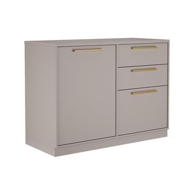 Cozinha Completa Itatiaia Essence 6 peças com 11 portas e 5 gavetas 360cm de largura Cinza