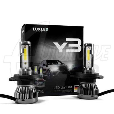 Kit Ultra Led Y3 Super Branco 6500K 36W 22.000 Mil Lumens H7