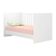 Berço Americano Doce Sonho 100 Com Cômoda Infantil Ternura Baby Branco Brilho - Incorplac