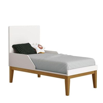 Berço Americano E Cômoda New Classic Branco Com Pés Madeira E Colchão Gazin - Reller