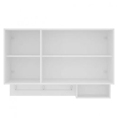 Cozinha Completa Bartira Rubi com 7 Portas e 5 Gavetas - 280cm de largura Branco