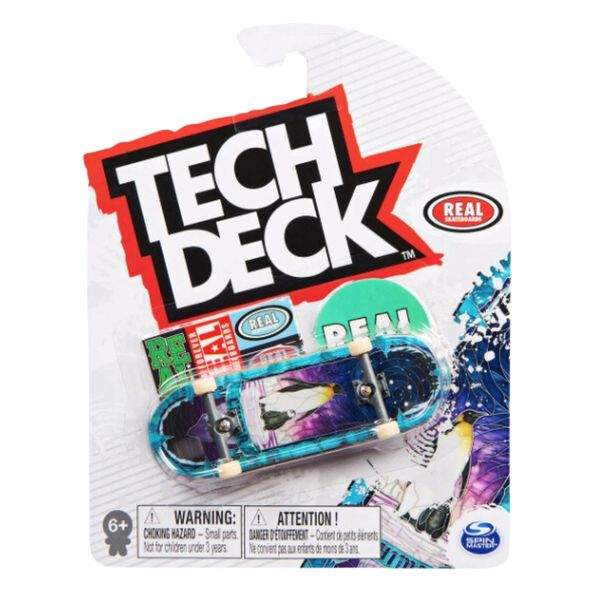 Skate de Dedo Radical Real Pinguim Tech Deck - Sunny