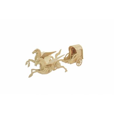 Quebra-Cabeça 3D Carruagem 83 Peças - Dinobrinque