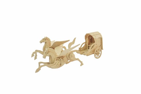 Quebra-Cabeça 3D Carruagem 83 Peças - Dinobrinque