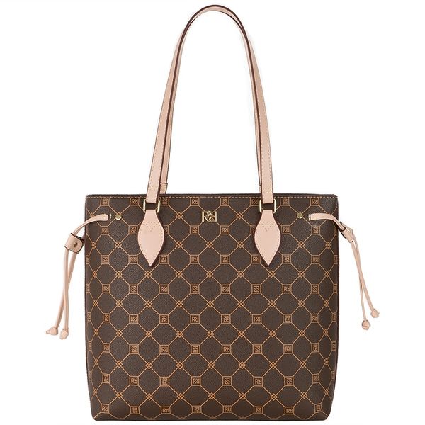 Bolsa Tote Shopper Ombro Feminina Rafitthy 28.24109B Marrom