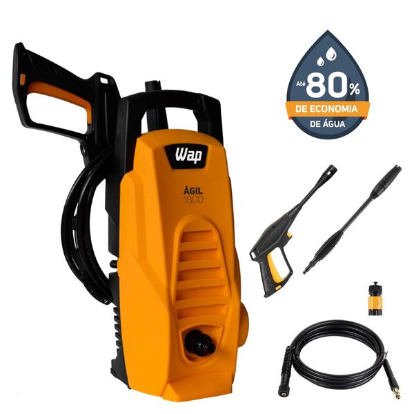 Lavadora de Alta Pressão WAP Agil 1800 127V 1400W