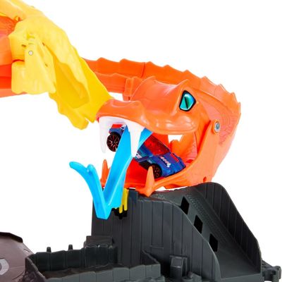 Hot Wheels City Pista Ataque Da Cobra  A Pizzaria - Mattel HTN81