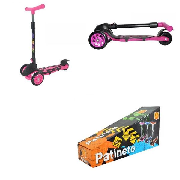 Patinete Radical Power Rosa DMR5552 - DM Toys Patinete Radical Power Rosa DMR5552 - DM Toys