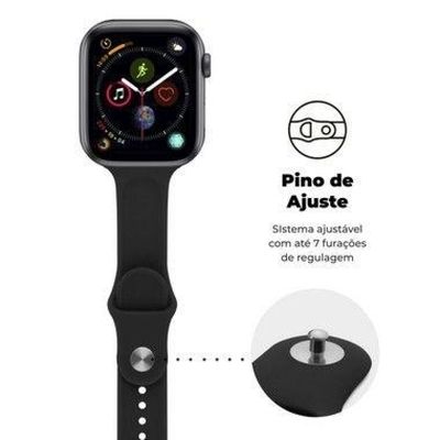 Pulseira para Apple Watch 38 / 40 / 41MM Ultra Fit - Preta - Gshield