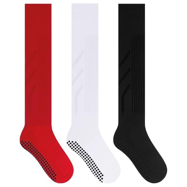 Kit 3 Meiões Selene Futebol Antiderrapante 39-43 / Vermelho e Preto