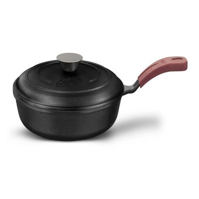 Conjunto de Panelas de Ferro Fundido  com Frigideira 4 pçs com Tampa de Ferro MTA  8419