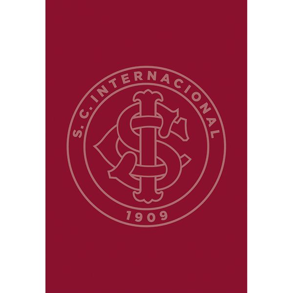 Toalha Social Buettner Jacquard Veludo Futebol Internacional 33cmx50cm Vermelho Scarlet
