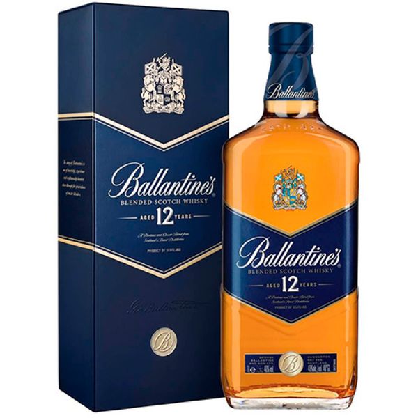 Whisky Ballantine's 12 anos Blended Scotch 1L