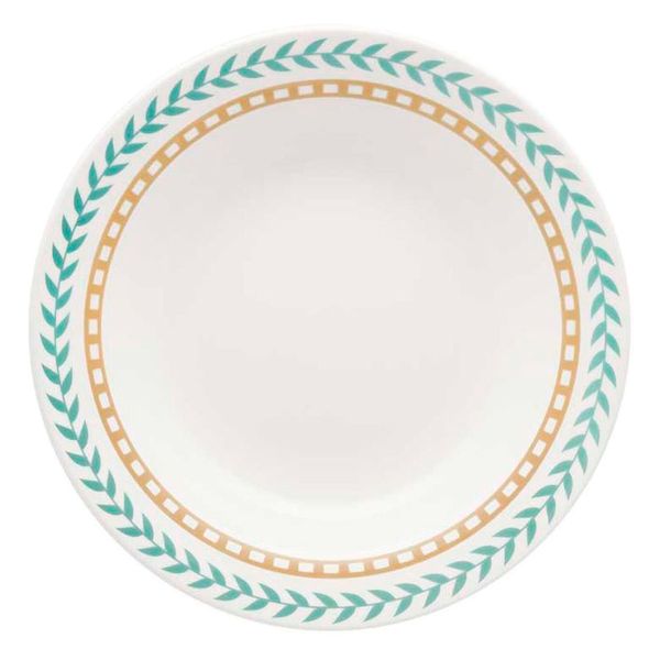 Prato Fundo de Cerâmica 22 cm Estampa Donna Louros 1 unidade - Biona 103722