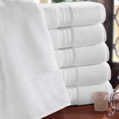 Toalha De Rosto Bouton/Buettner Algodão Egípcio 50cmx80cm Platine Branca