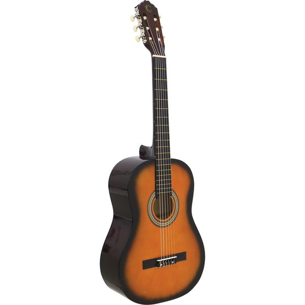 Violão Clássico de Nylon para Destros Verniz Brilhante Com Tensor TCG 200 Sunburst Cordoba