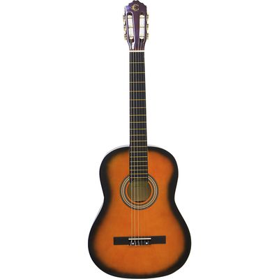 Violão Clássico de Nylon para Destros Verniz Brilhante Com Tensor TCG 200 Sunburst Cordoba
