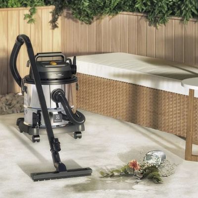 Aspirador De Pó E Água Gt20i 1800w 20 Litros Electrolux 110v Cor Prateado