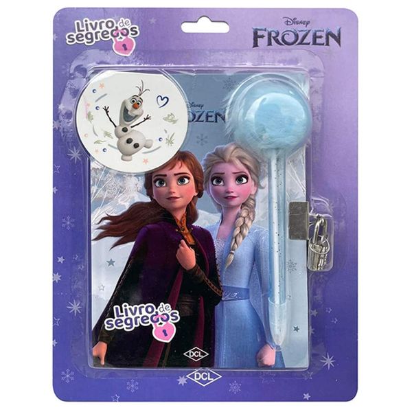 Livro dos Segredos - Frozen - Editora DCL