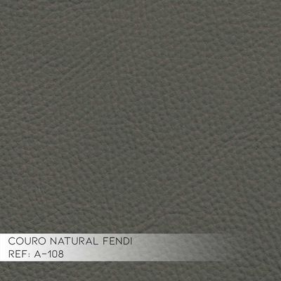 Kit 4 Poltronas Decorativa Sala de Estar Pés Palito Lubbock Couro Fendi - Gran Belo
