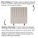 Cabeceira Estofada Cama Box King 195 Cm Paolla Veludo bege