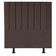 Cabeceira Estofada Cama Box Casal 140 Cm Marina Suede marrom