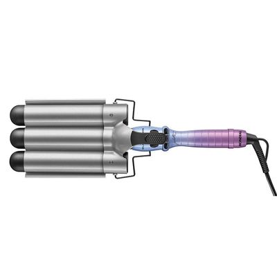 Modelador De Cachos Triondas By Juliette Mondial Azul/rosa MCT-JU-03 Bivolt