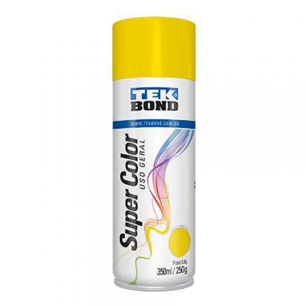 TINTA SPRAY AMARELO 350ML TEK BOND